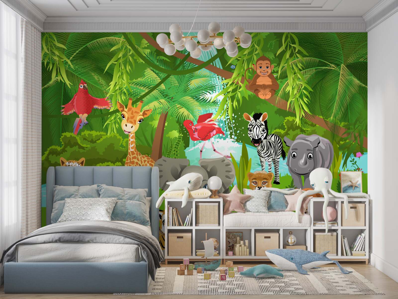 Fotobehang schepsel in de rimboe