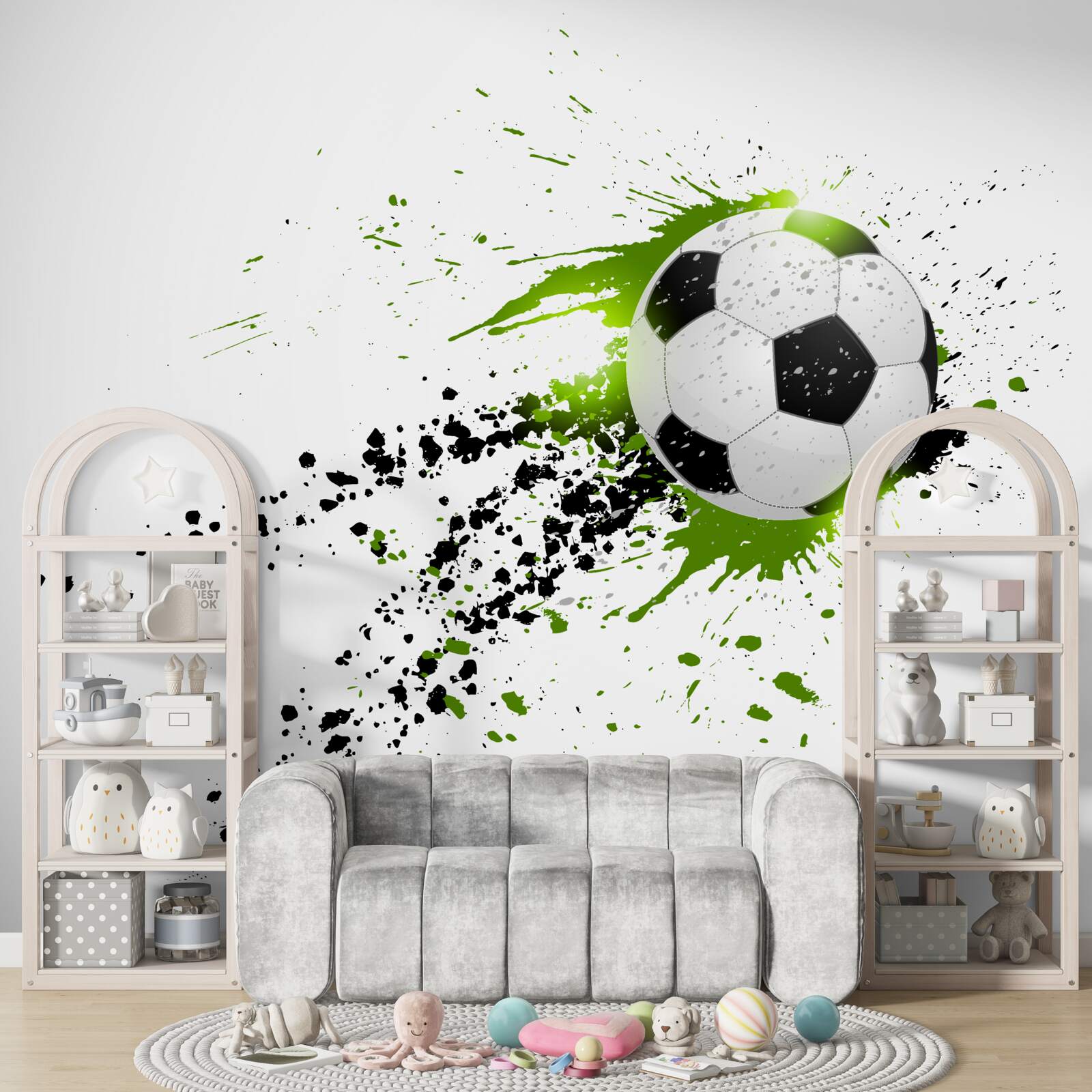 Fotobehang wedstrijdbal