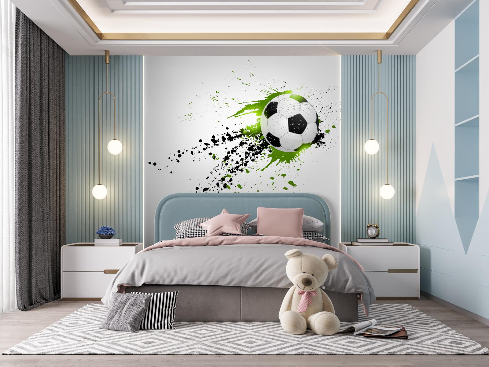 Fotobehang wedstrijdbal