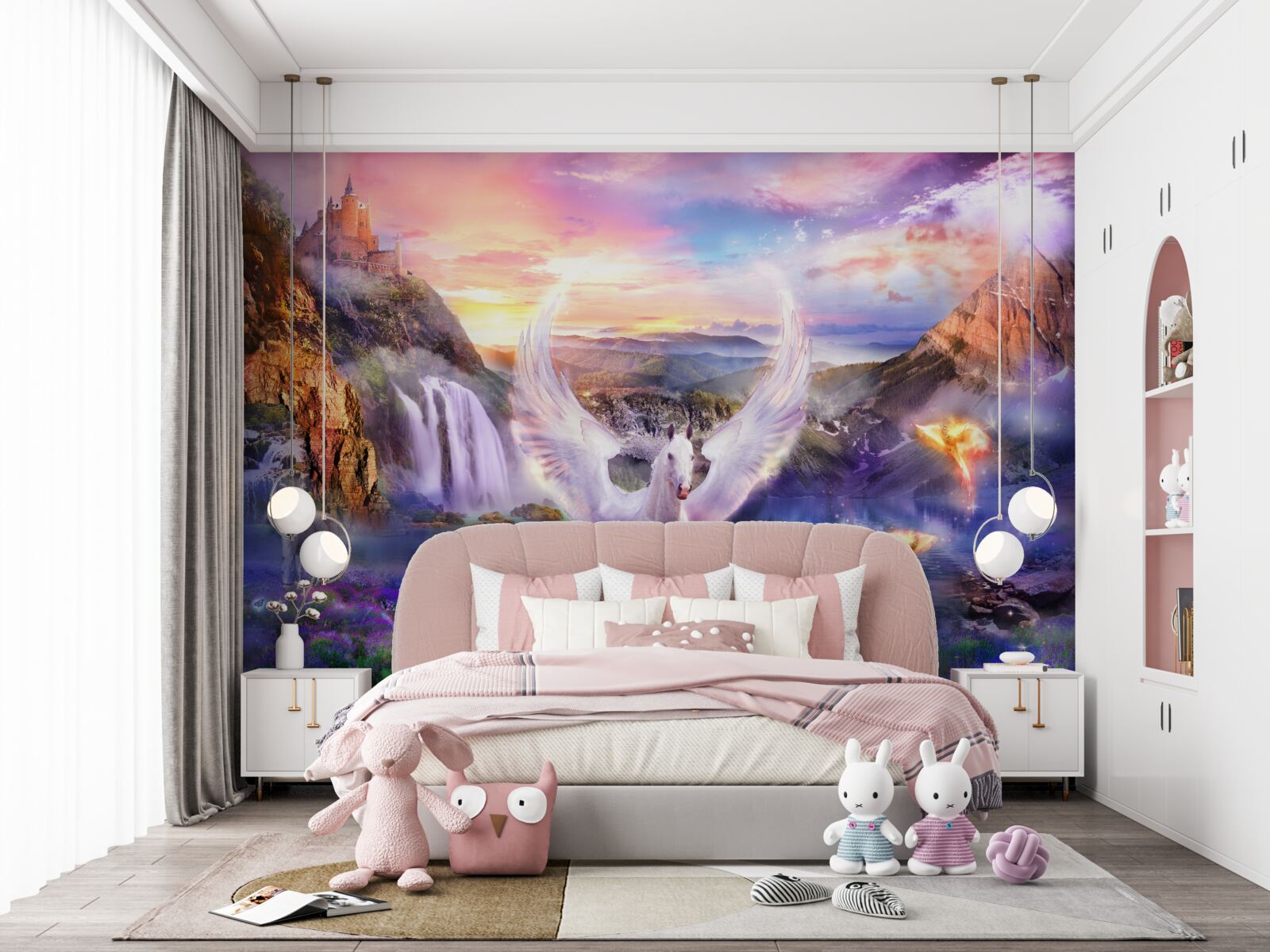 Fotobehang fantastisch paard