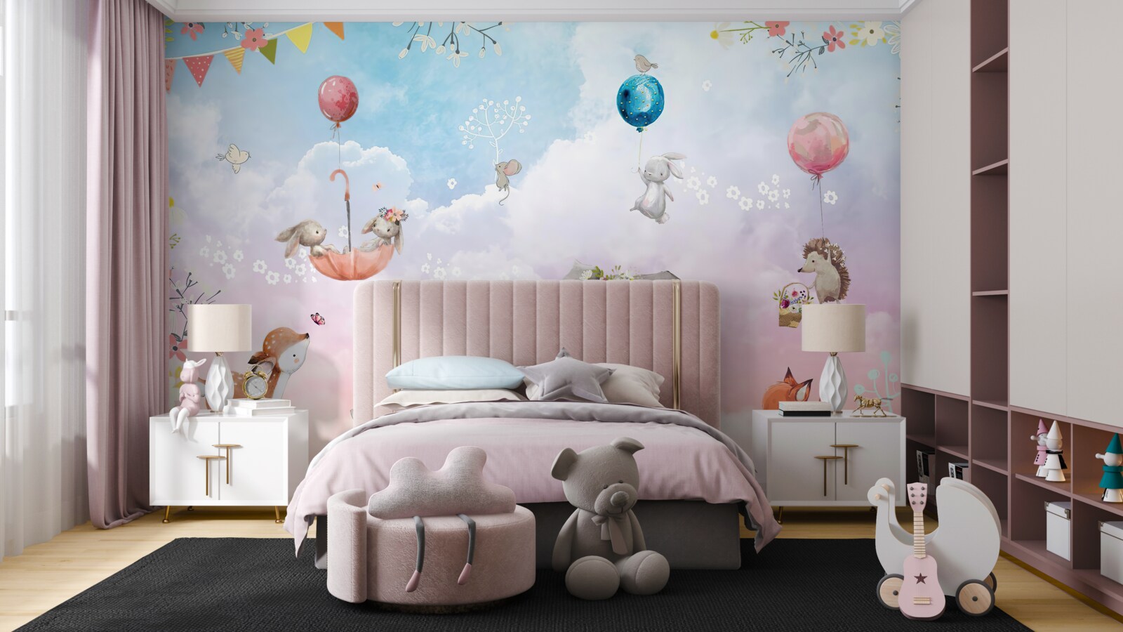 Fotobehang vakantie in het wild