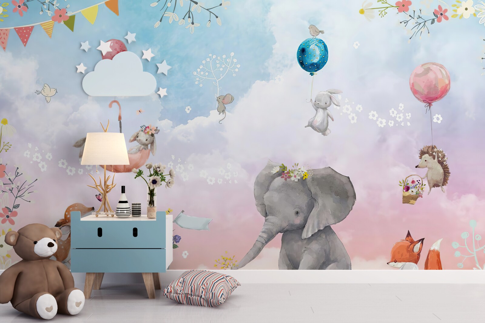 Fotobehang vakantie in het wild