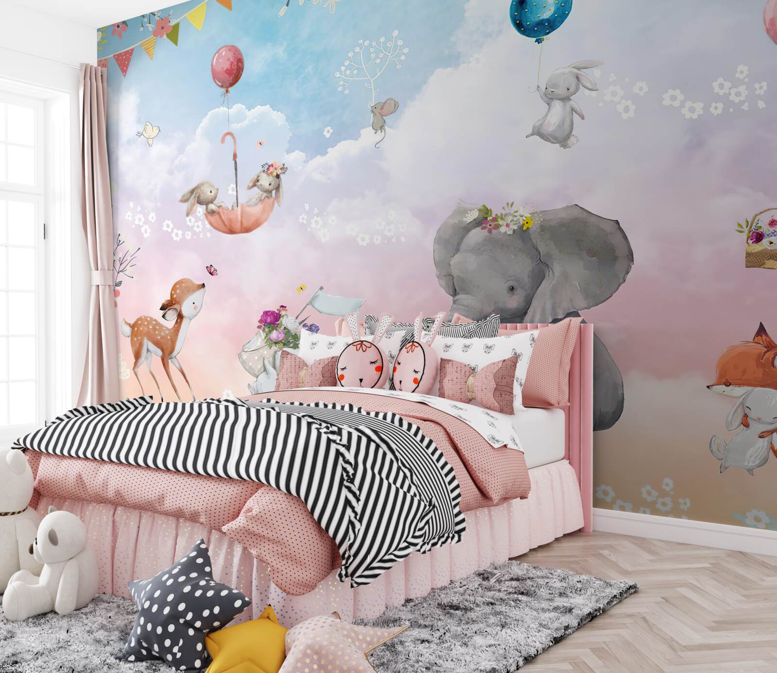 Fotobehang vakantie in het wild