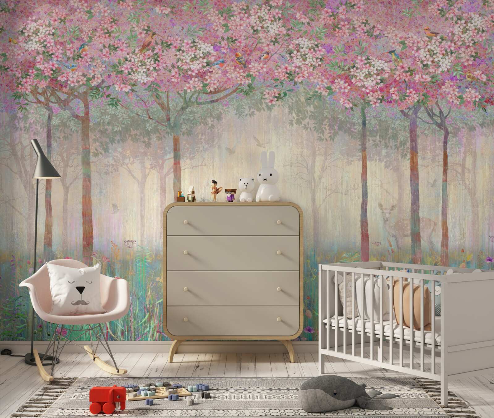 Fotobehang hal en boom