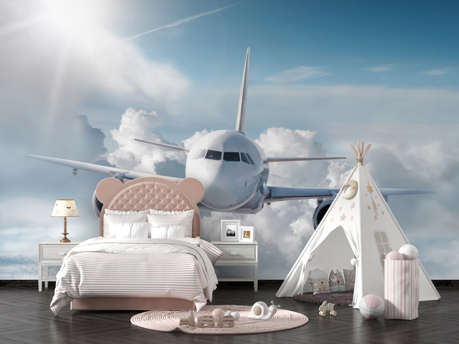 Transport fotobehang