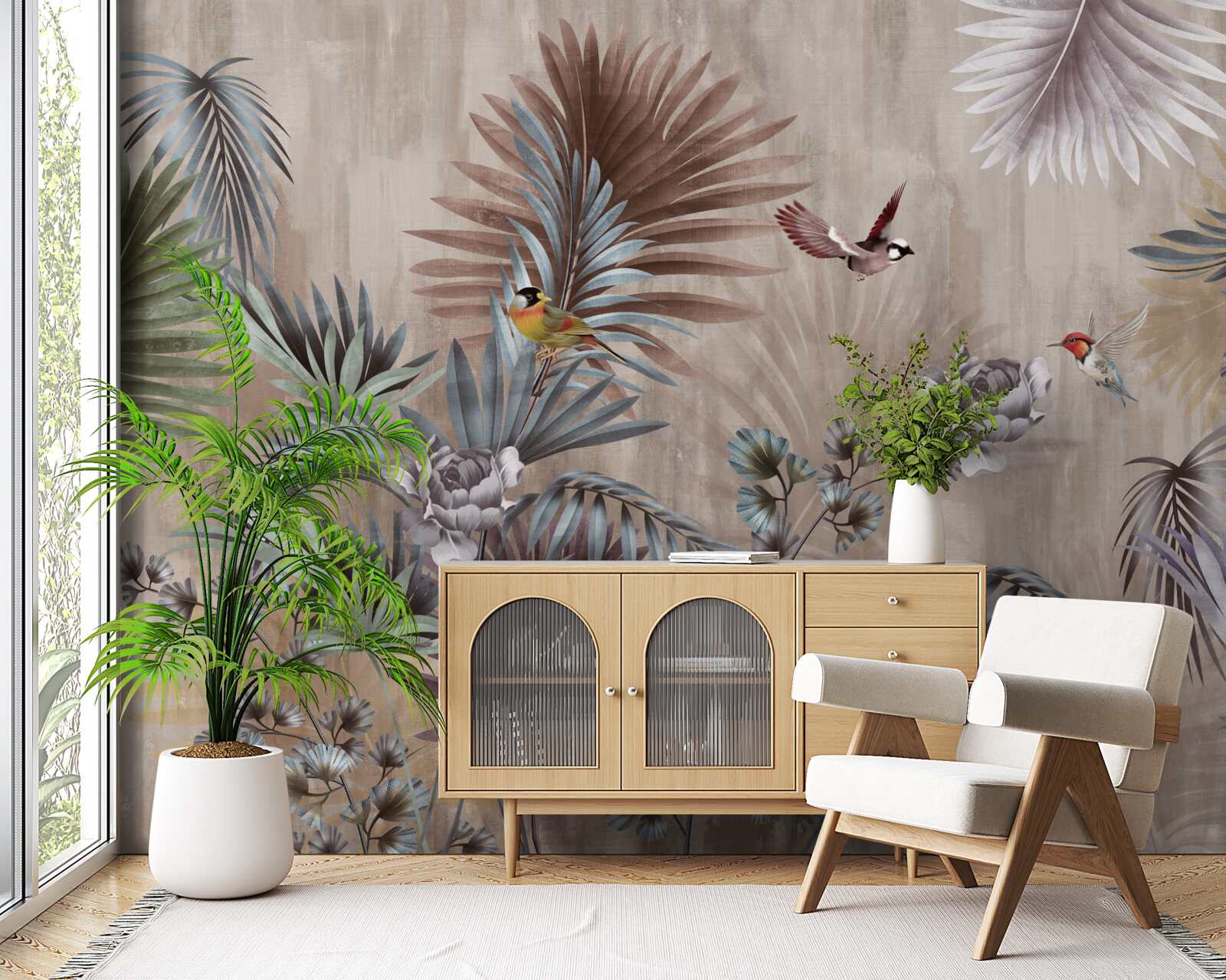 Fotobehang magische regenwouden