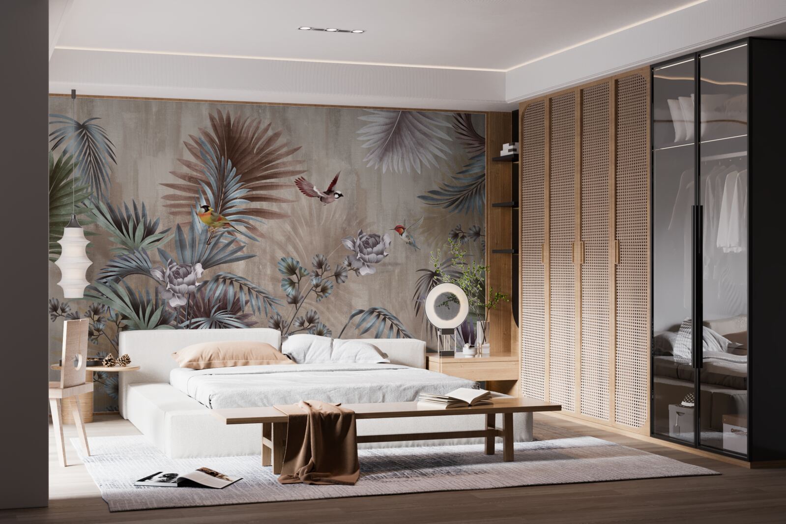 Fotobehang magische regenwouden