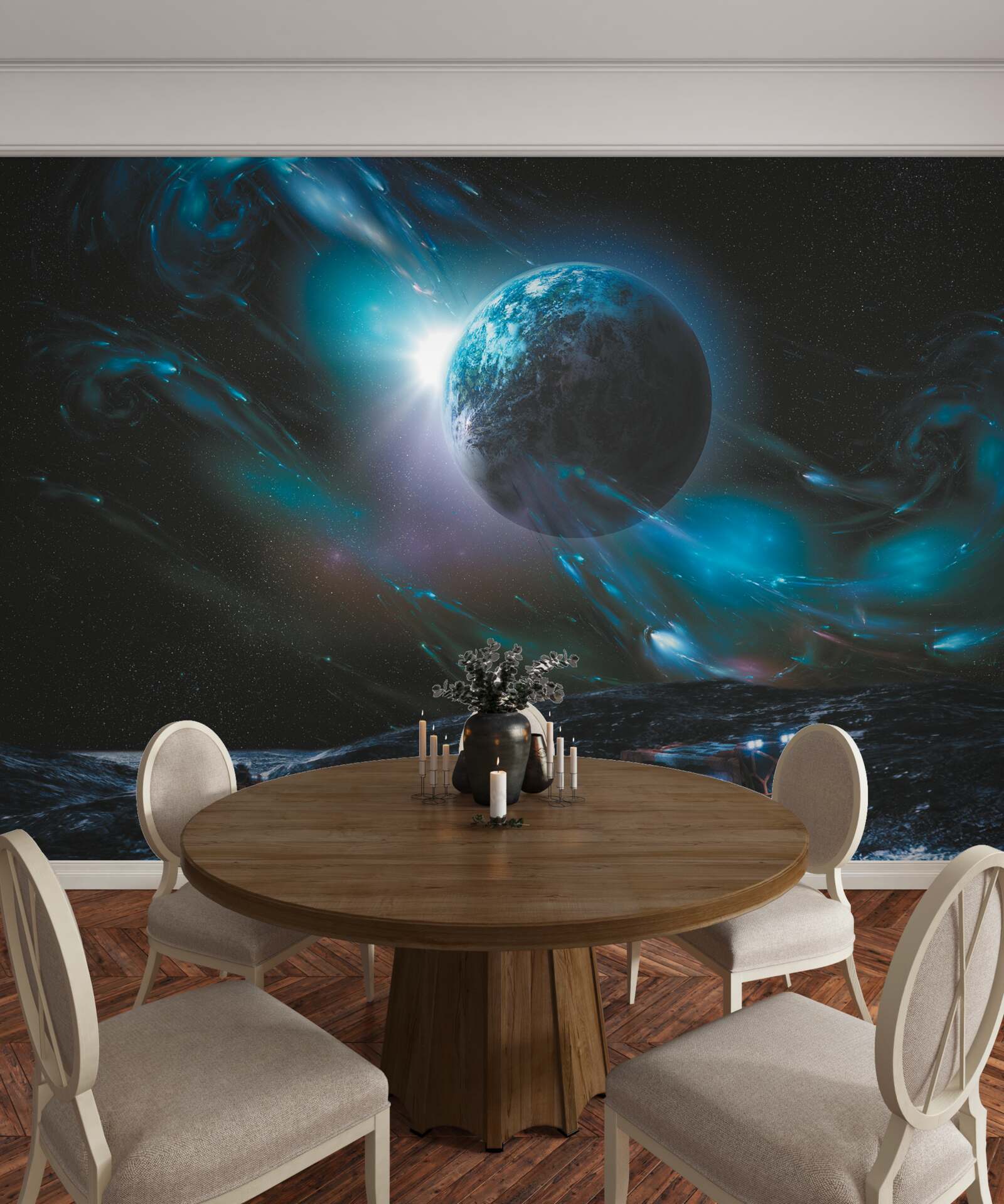 Fotobehang astronomische ruimte, het kosmische object en het universum