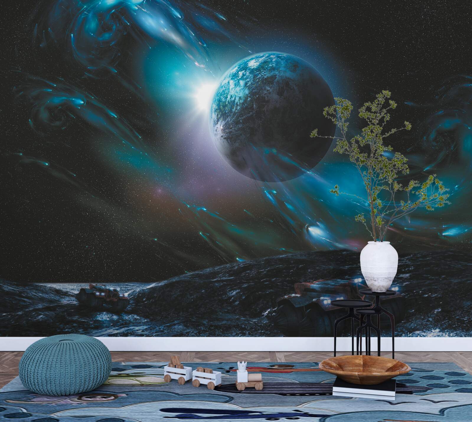 Fotobehang astronomische ruimte, het kosmische object en het universum