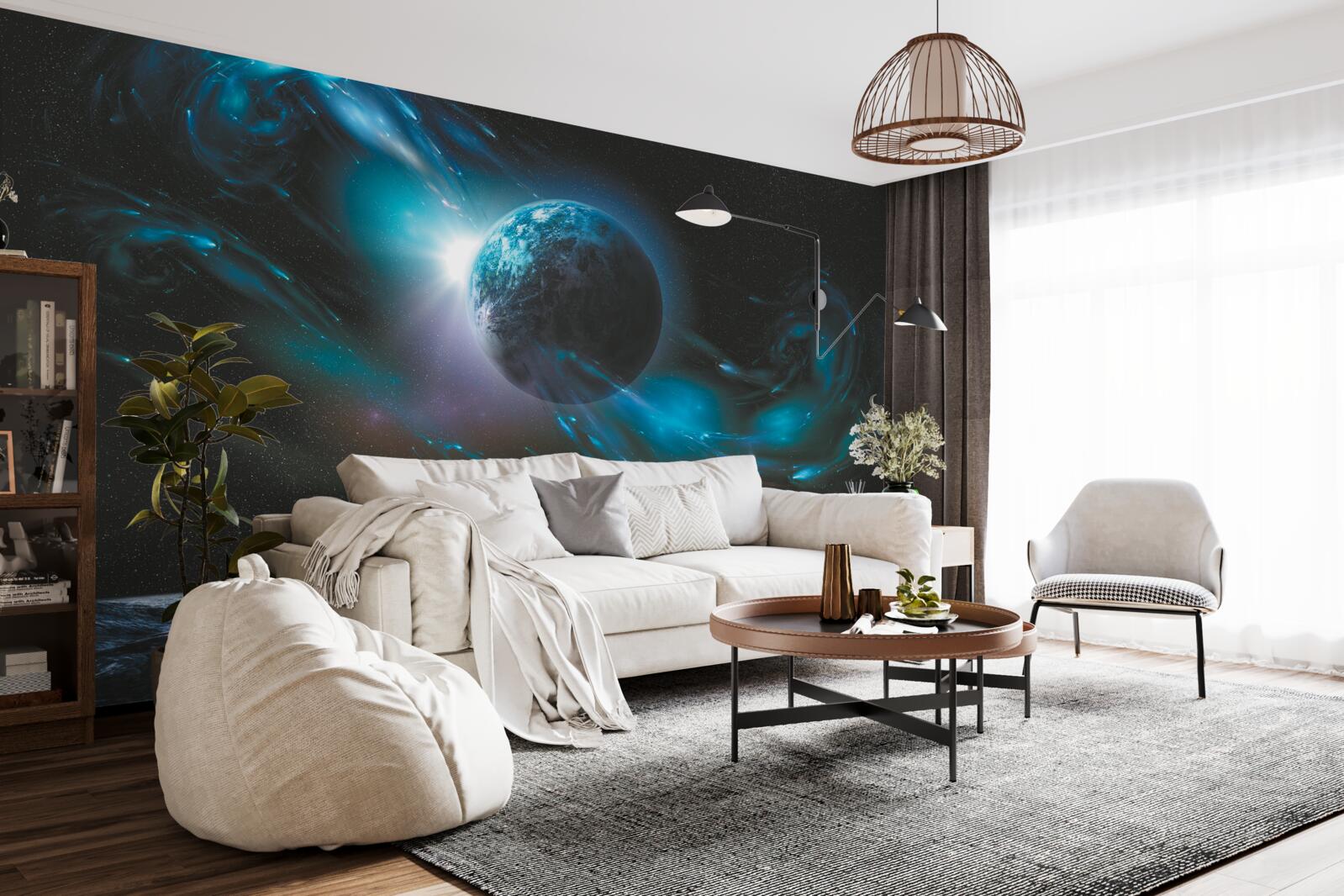 Fotobehang astronomische ruimte, het kosmische object en het universum