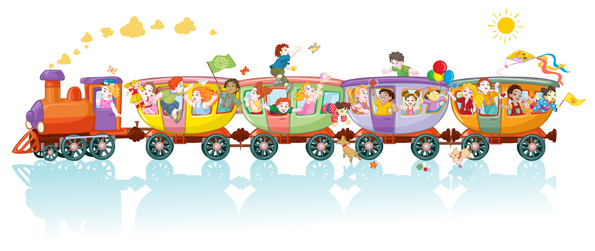 Fotobehang een snelle training met de jongens