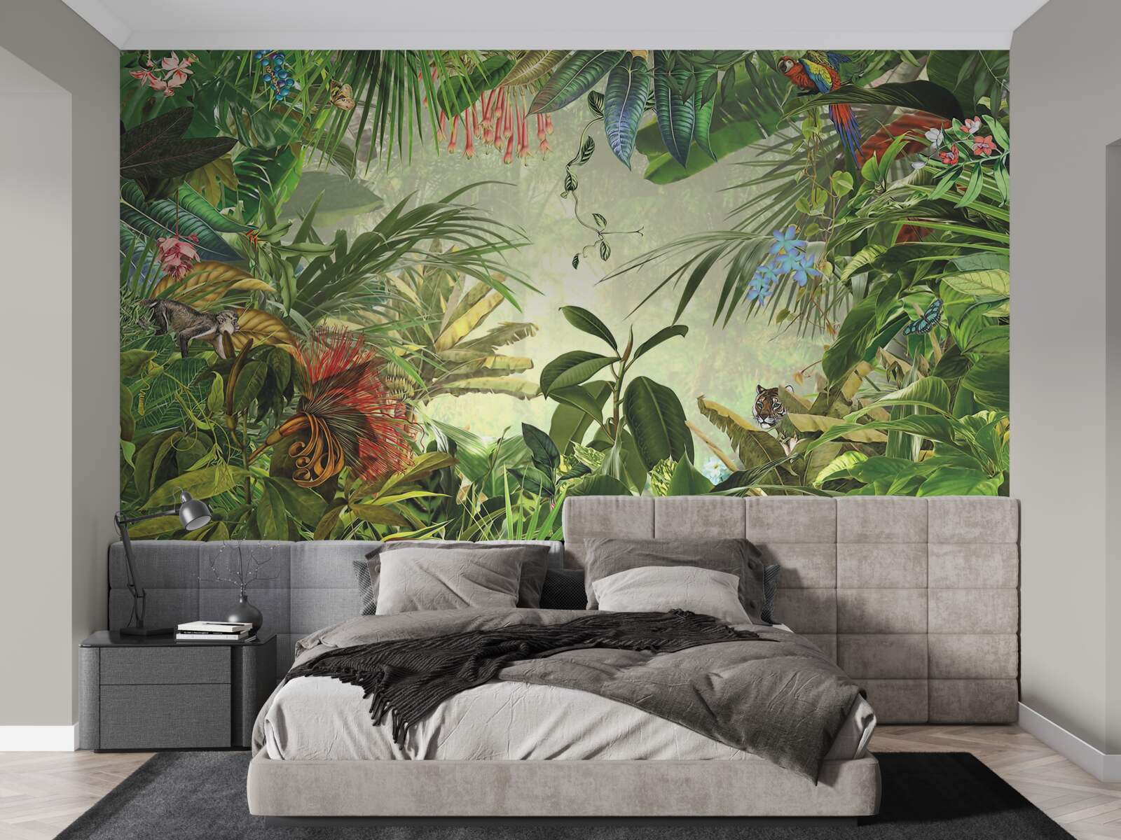 Fotobehang tropische vegetatie