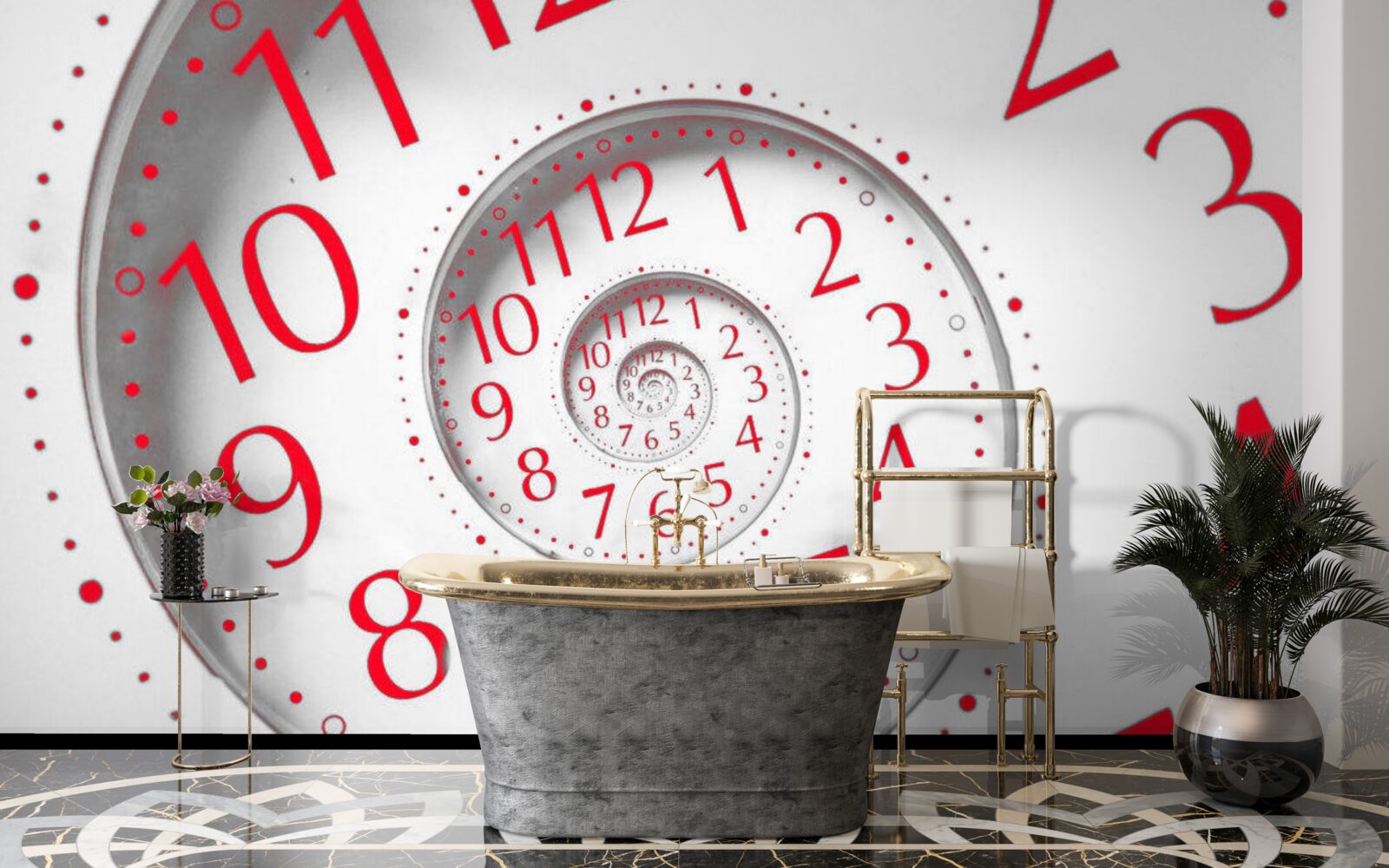 Fotobehang continuïteit van tijd