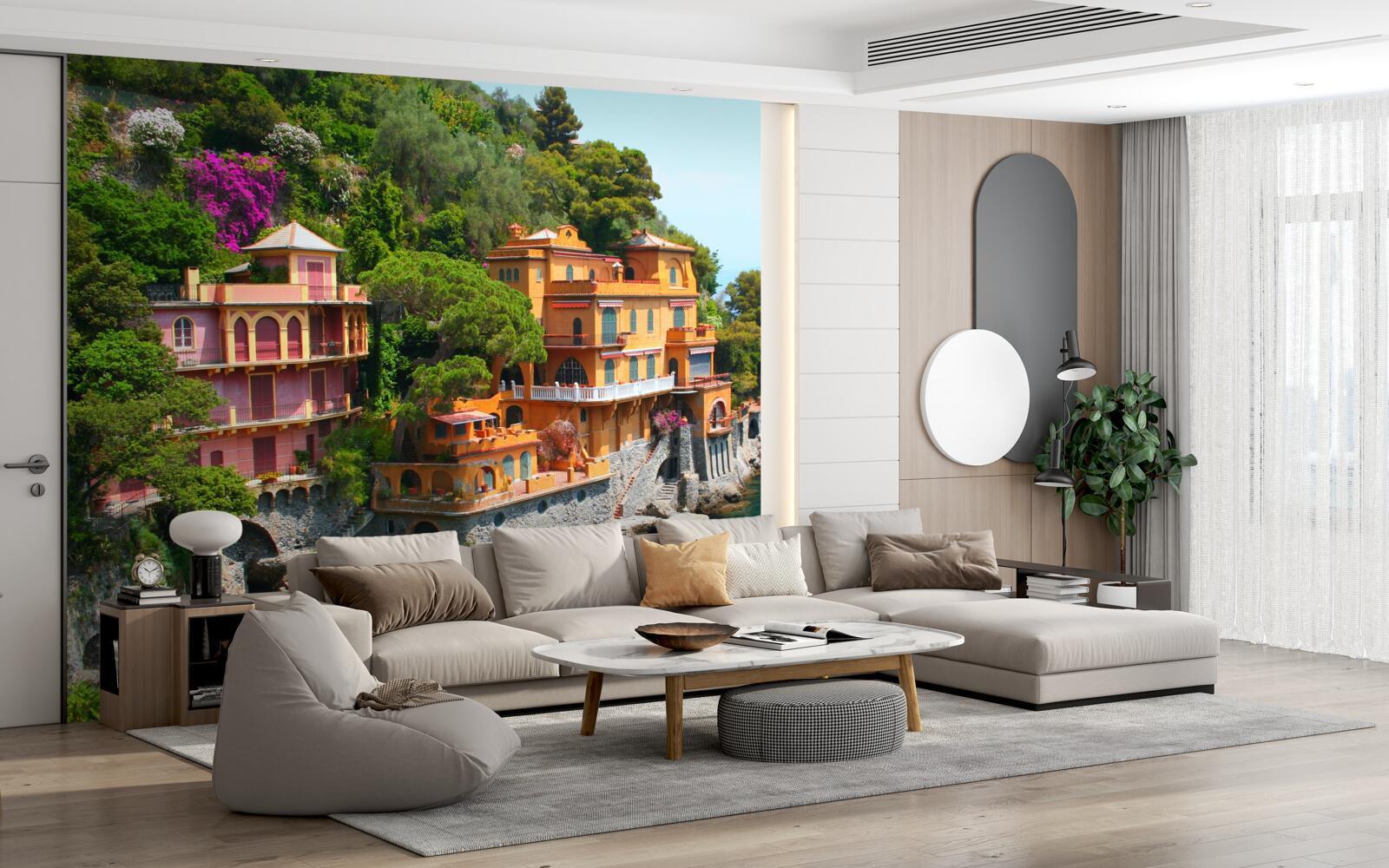 Fotobehang tropische verblijven aan het water