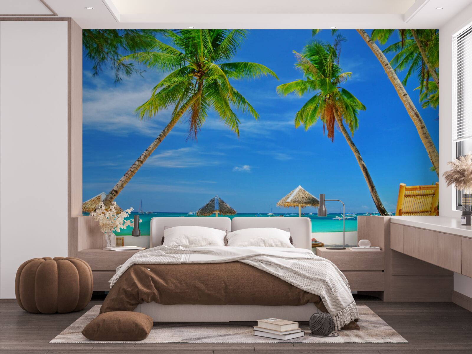 Fotobehang een vredig stukje paradijs aan de kust