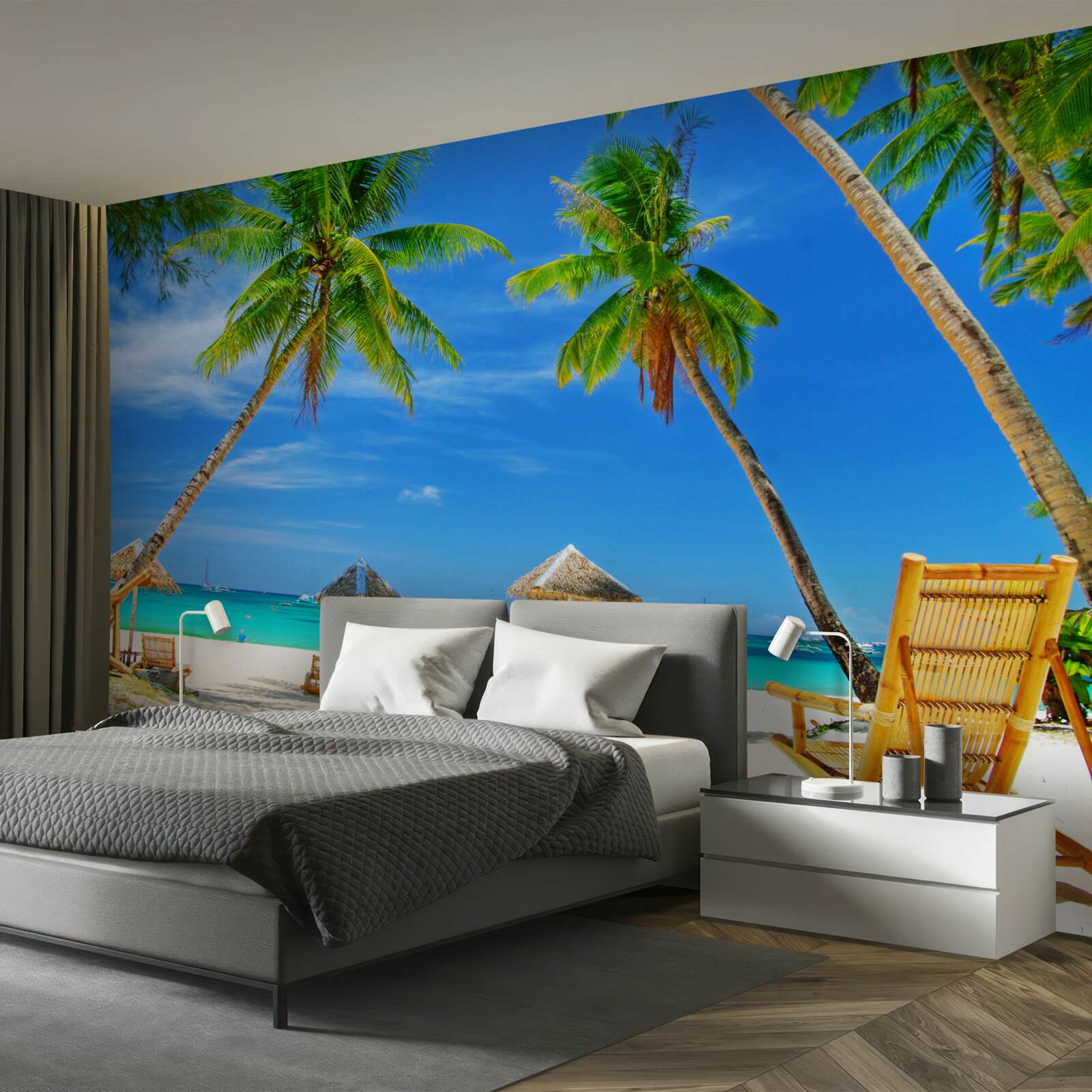 Fotobehang een vredig stukje paradijs aan de kust