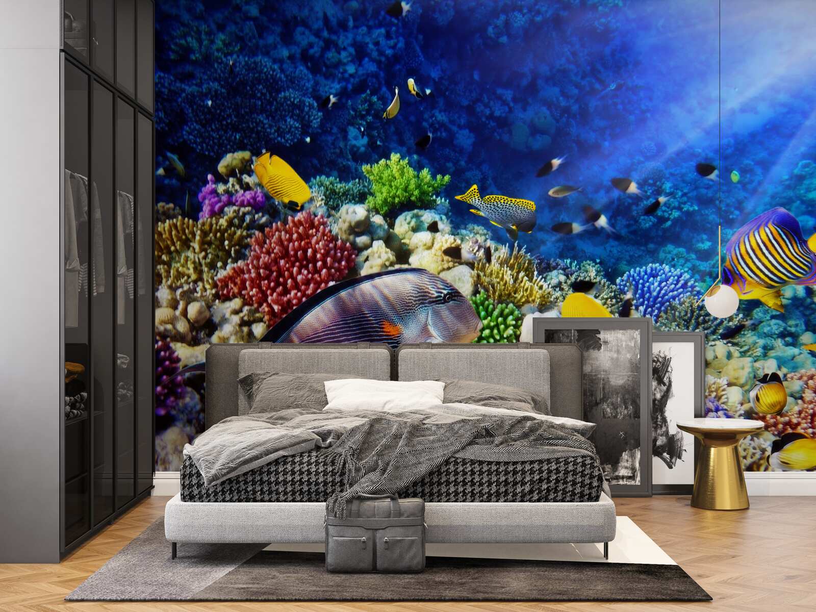 Fotobehang zeedieren onder de zon