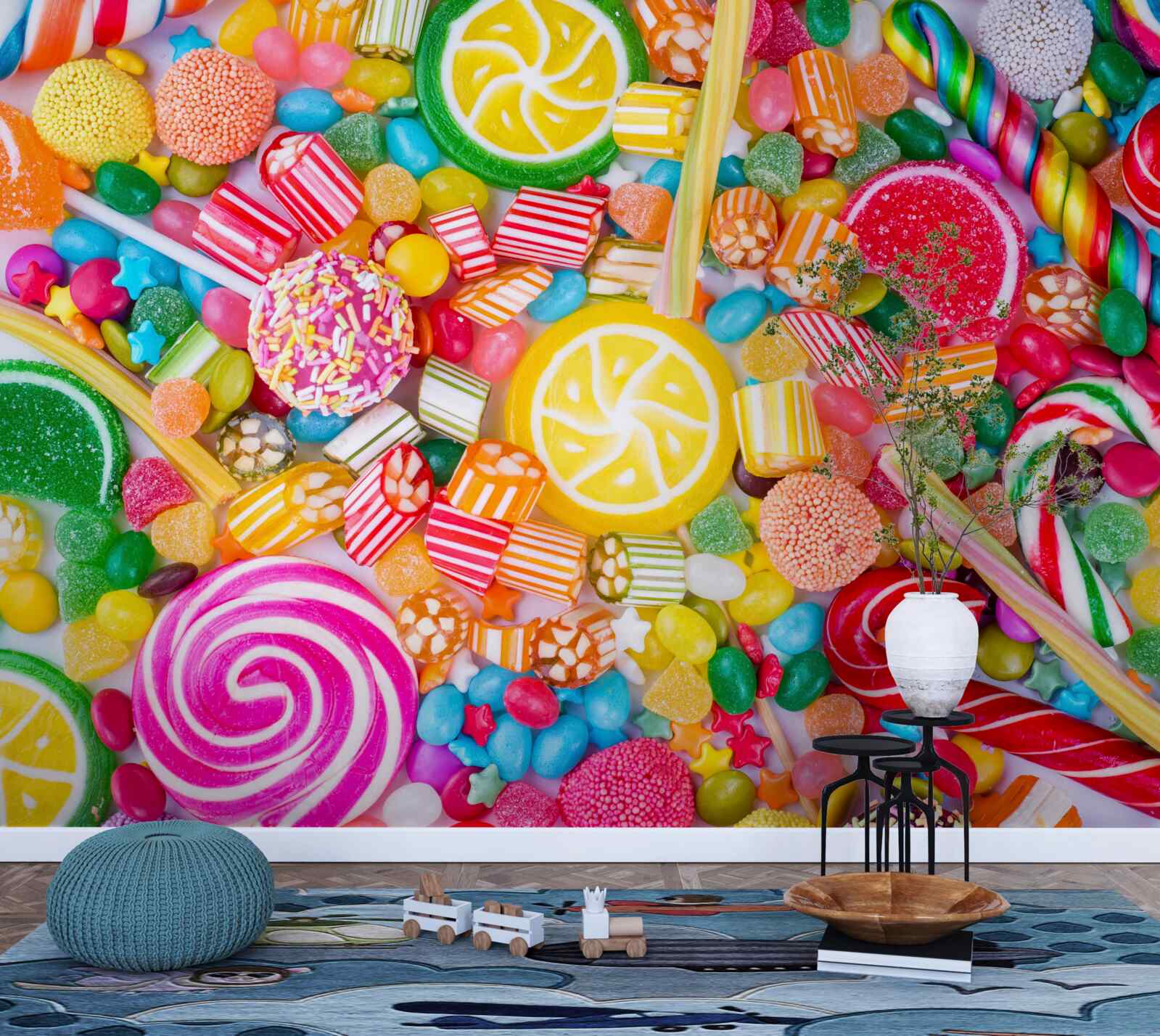 Fotobehang sappige zoetigheden