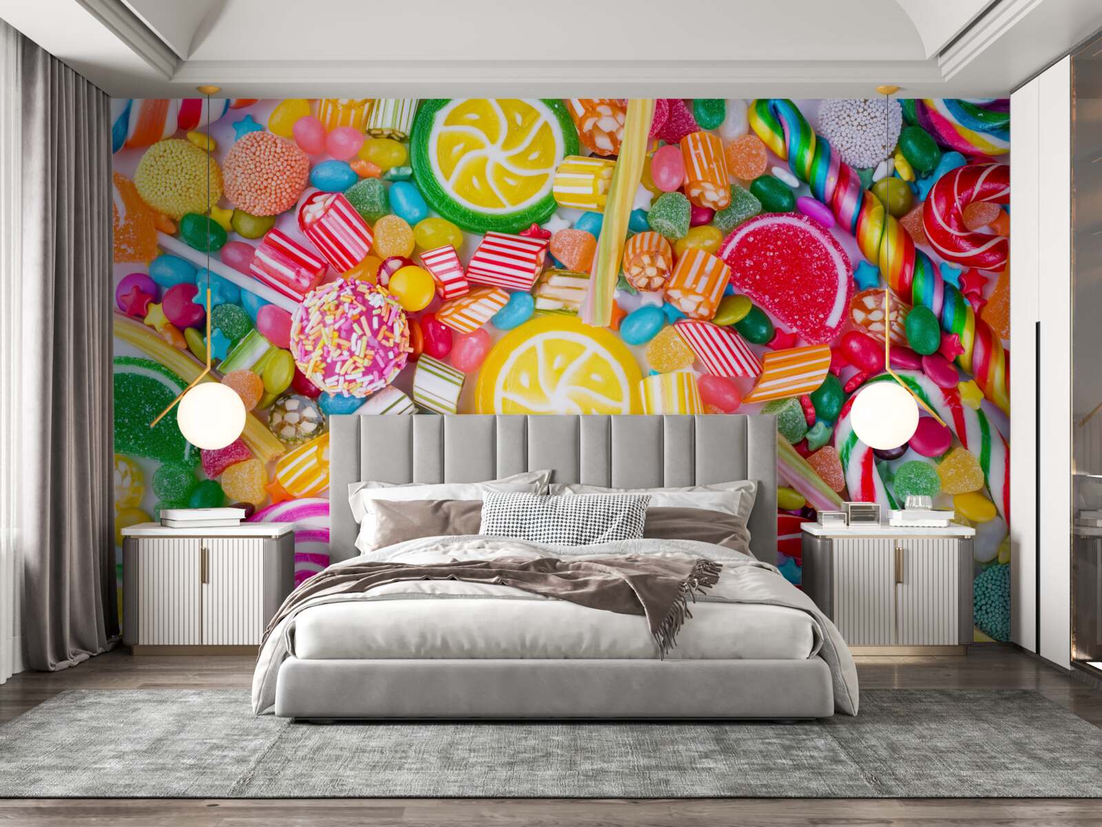 Fotobehang sappige zoetigheden