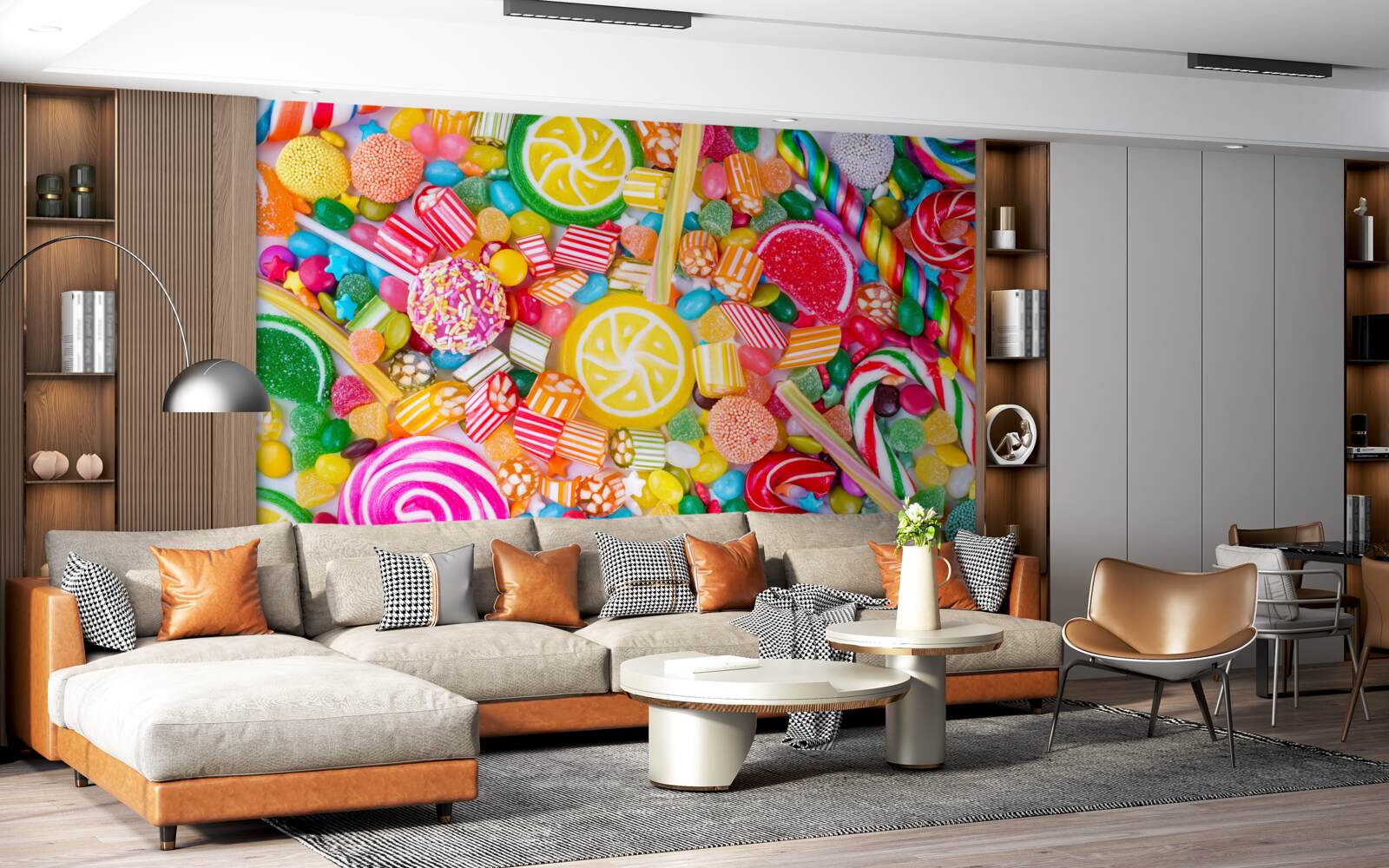 Fotobehang sappige zoetigheden