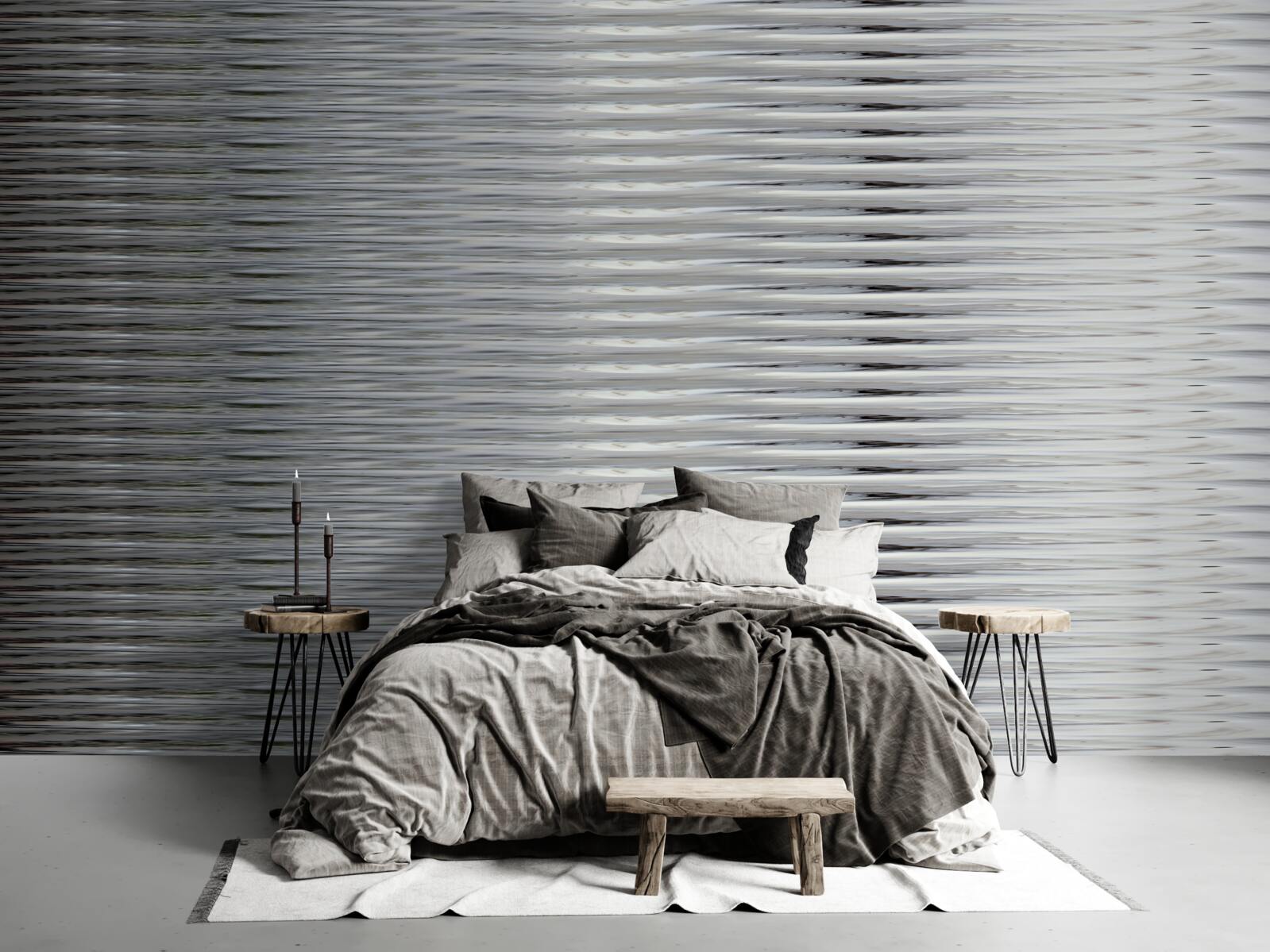 Fotobehang verloop van horizontale strepen