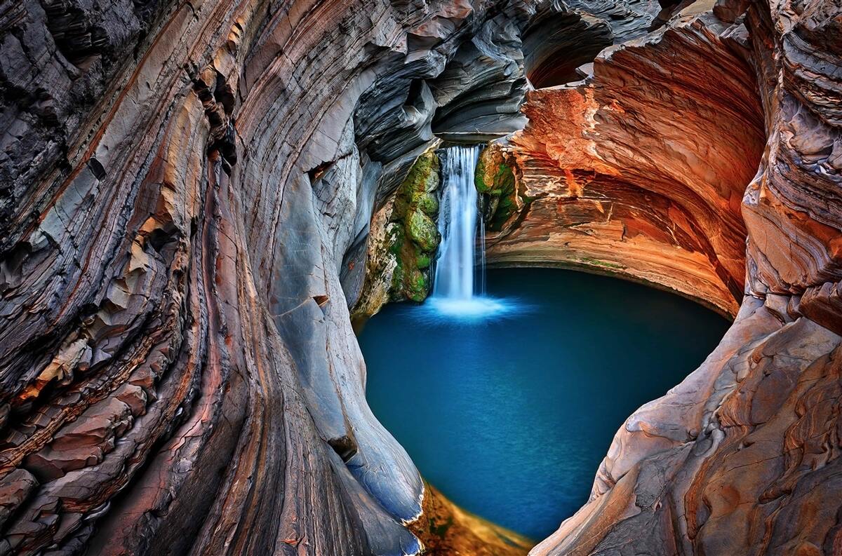 Fotobehang Grot hoek