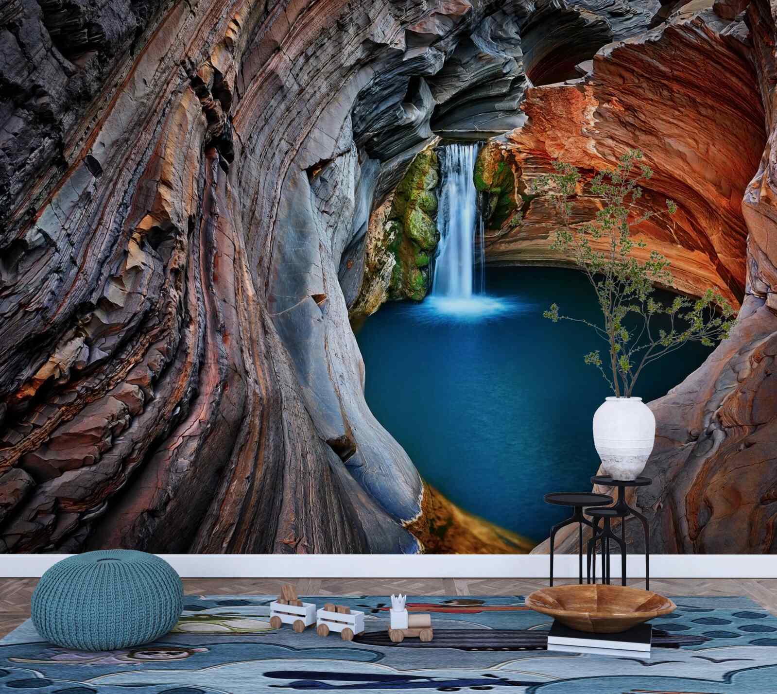 Fotobehang Grot hoek