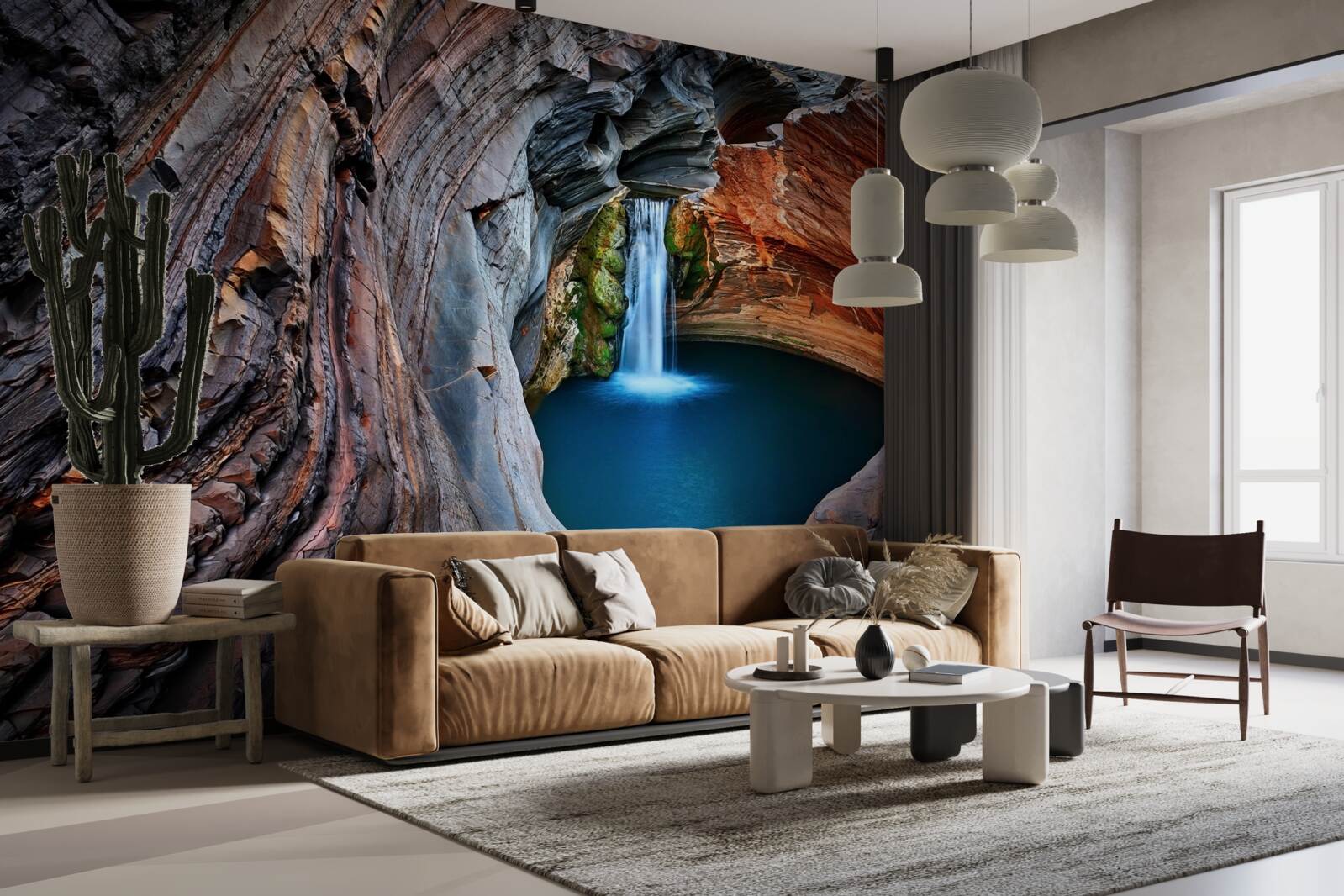 Fotobehang Grot hoek