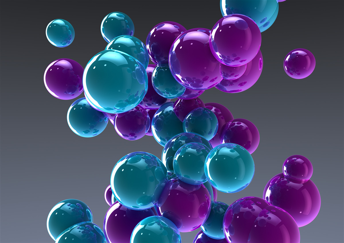 Fotobehang waterdruppels in close-up