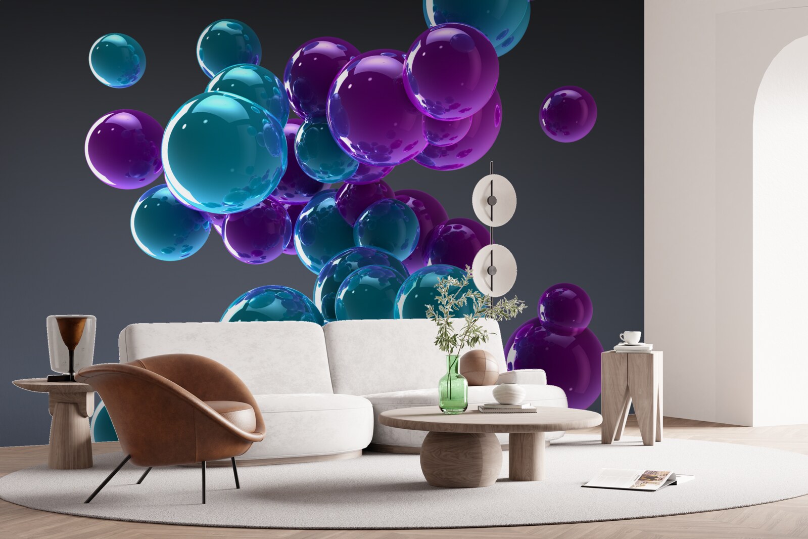 Fotobehang waterdruppels in close-up