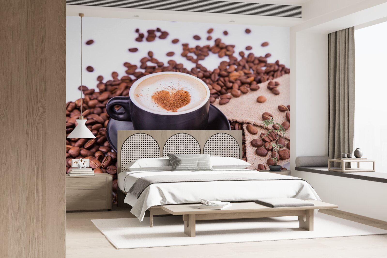 Fotobehang een heerlijk kopje koffie