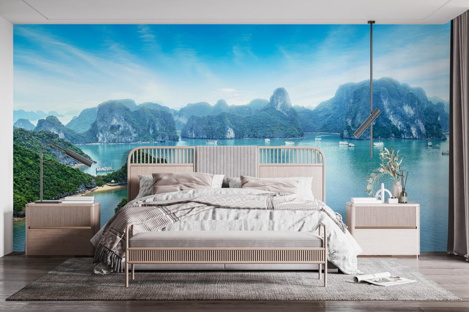 Fotobehang prachtig uitzicht op de emerald eilanden