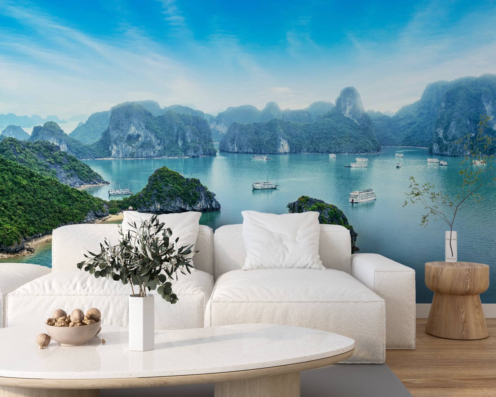 Fotobehang prachtig uitzicht op de emerald eilanden