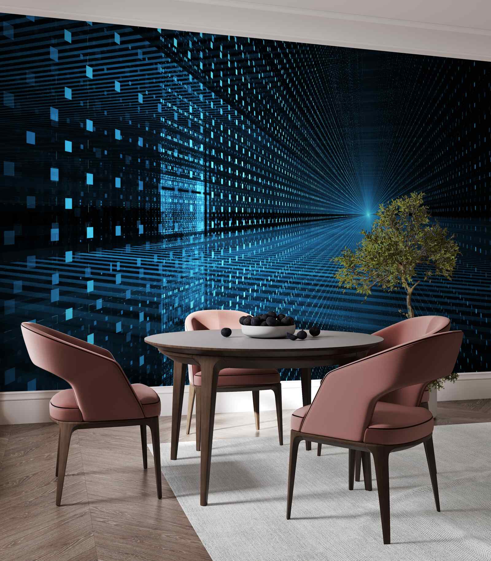 Fotobehang abstract lichtsignaal