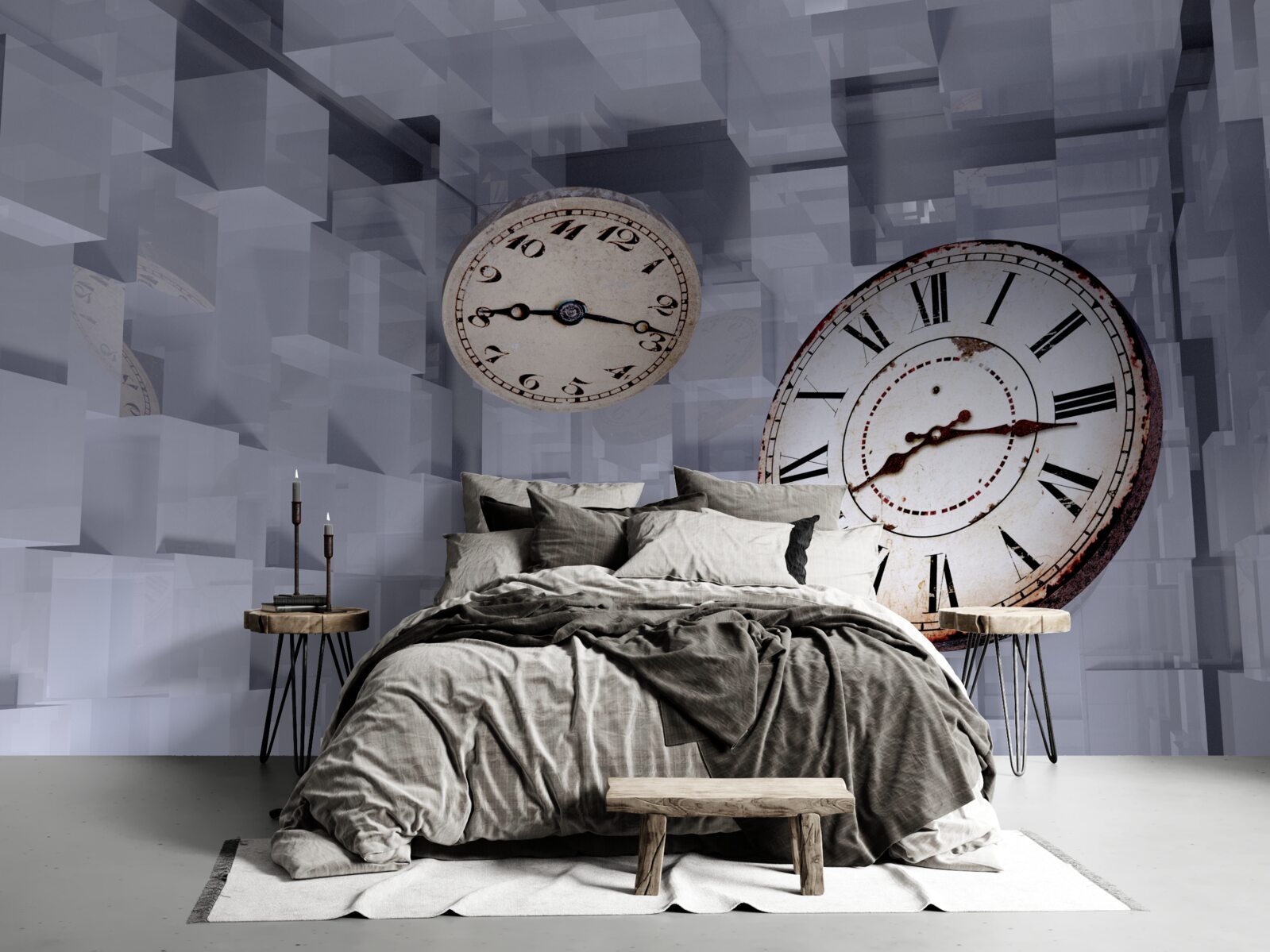 Fotobehang tijdelijke abstractie