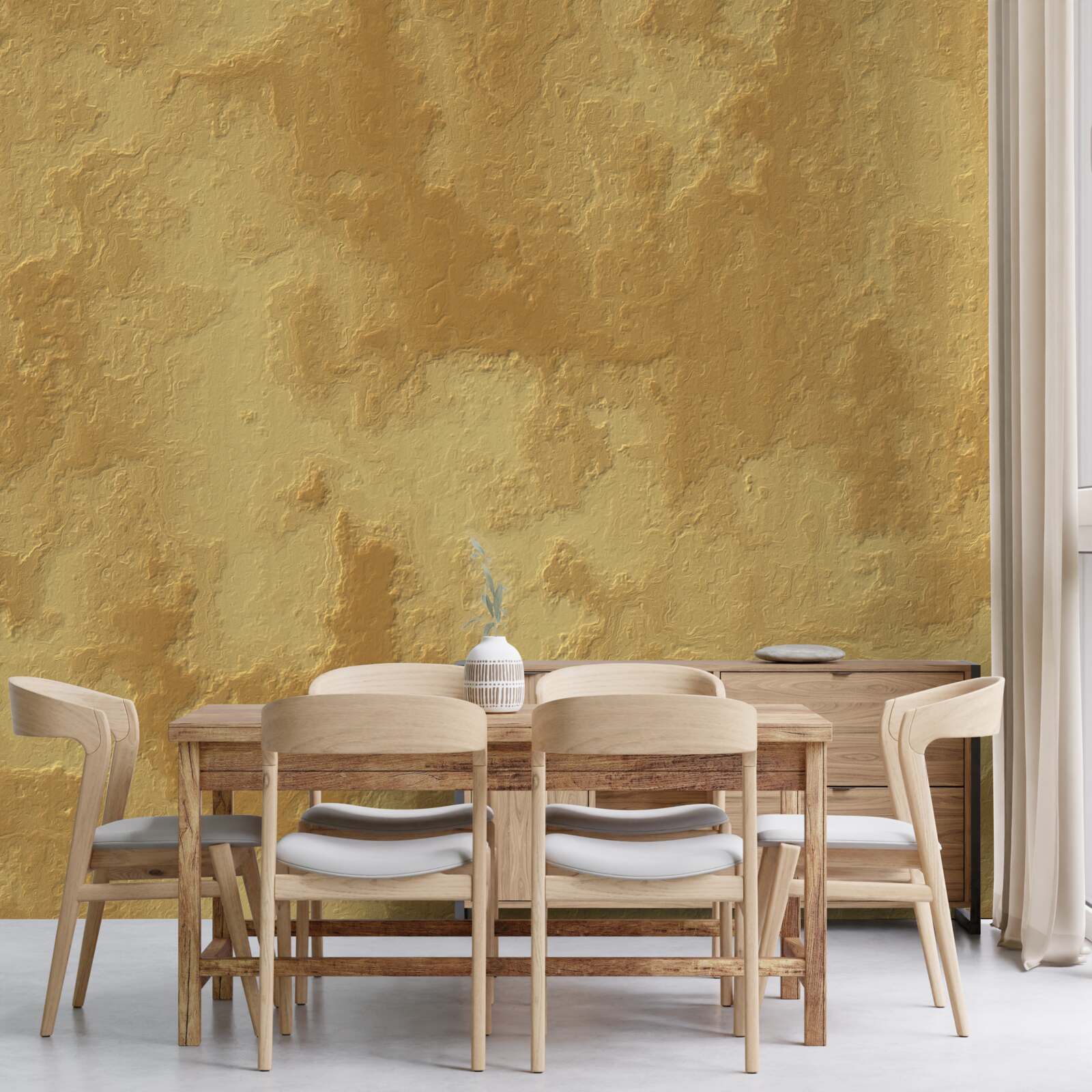 Fotobehang lichte en donkere bruintinten