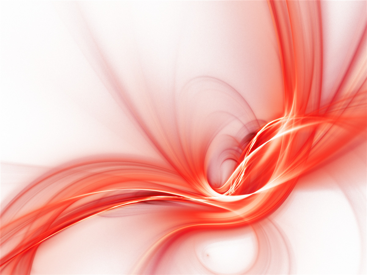 Fotobehang rood patroon op zijde witte achtergrond