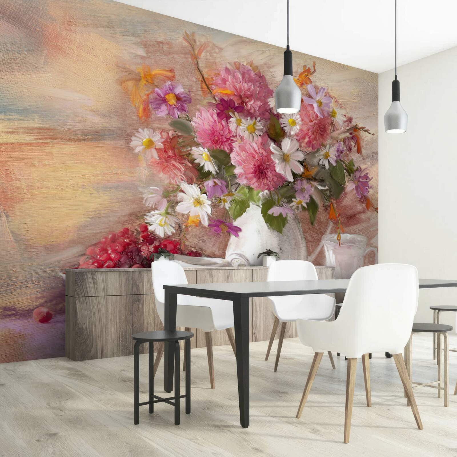 Fotobehang stilleven met thee