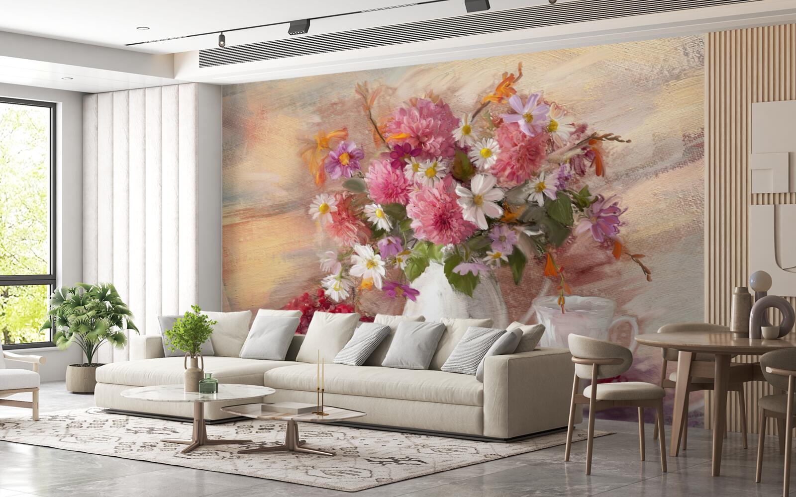 Fotobehang stilleven met thee