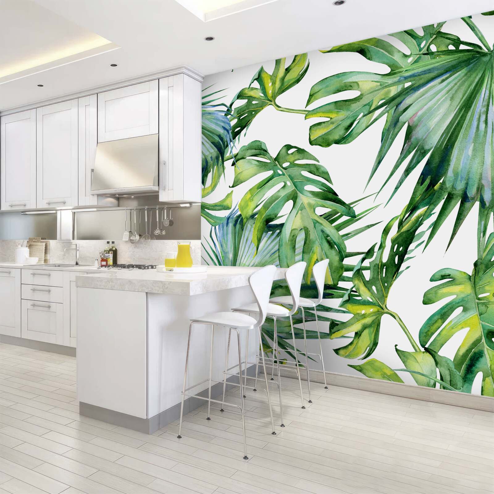 Fotobehang monstera verlaat de tropen