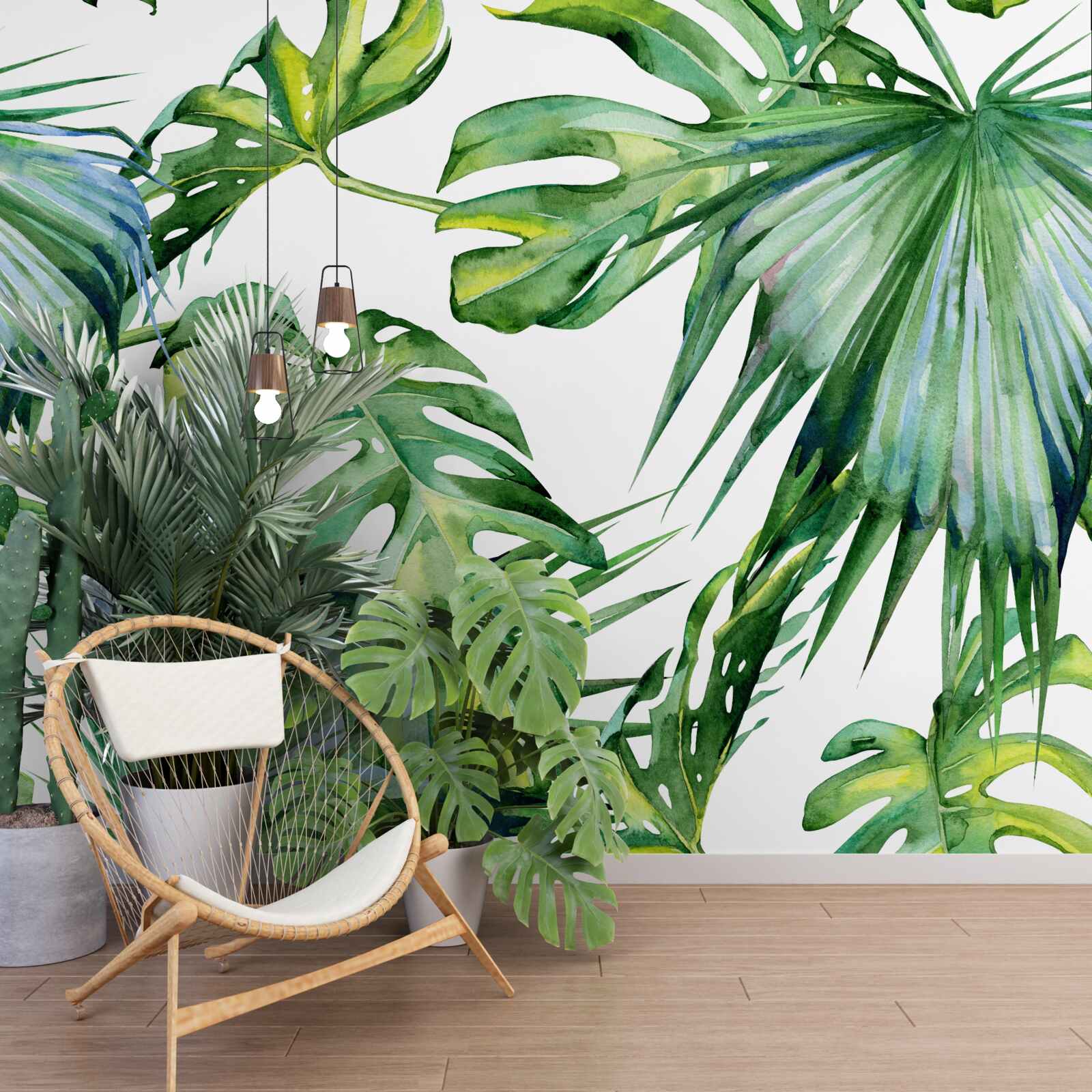 Fotobehang monstera verlaat de tropen
