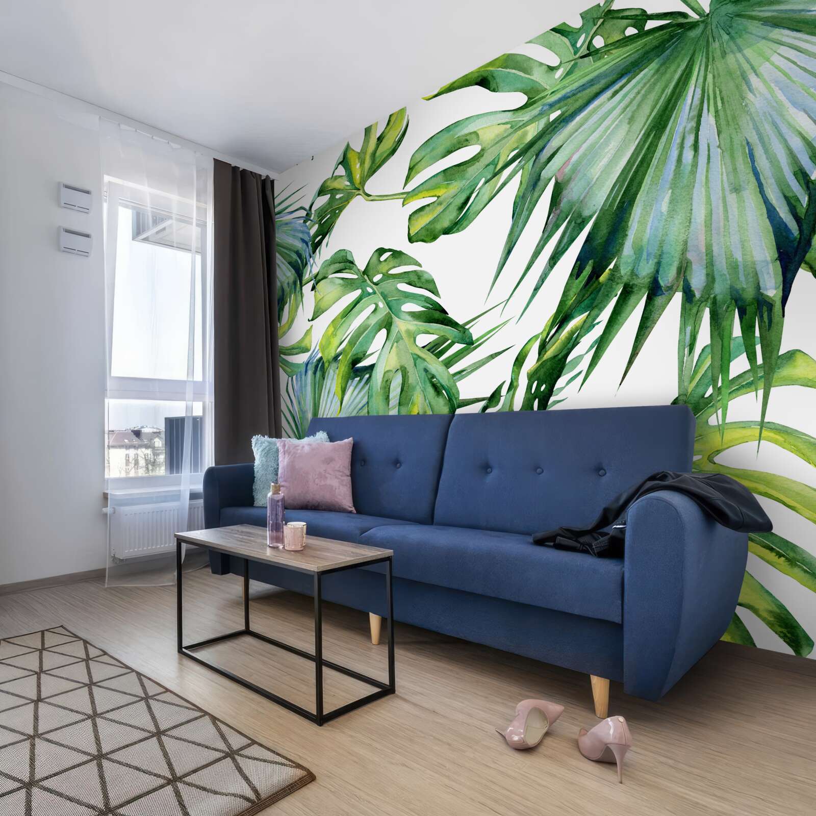 Fotobehang monstera verlaat de tropen