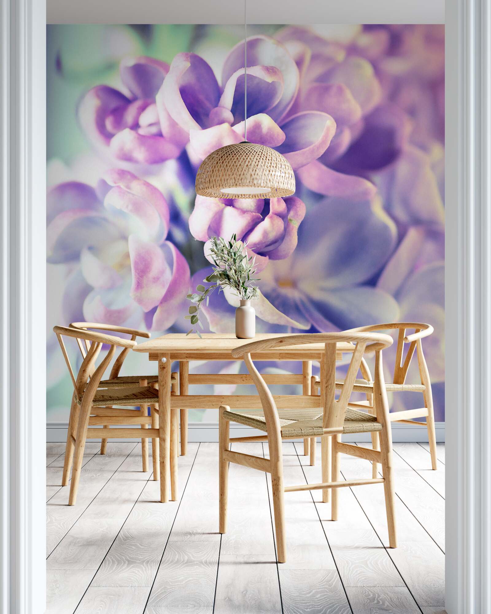 Fotobehang knoppen bloeien in de lente