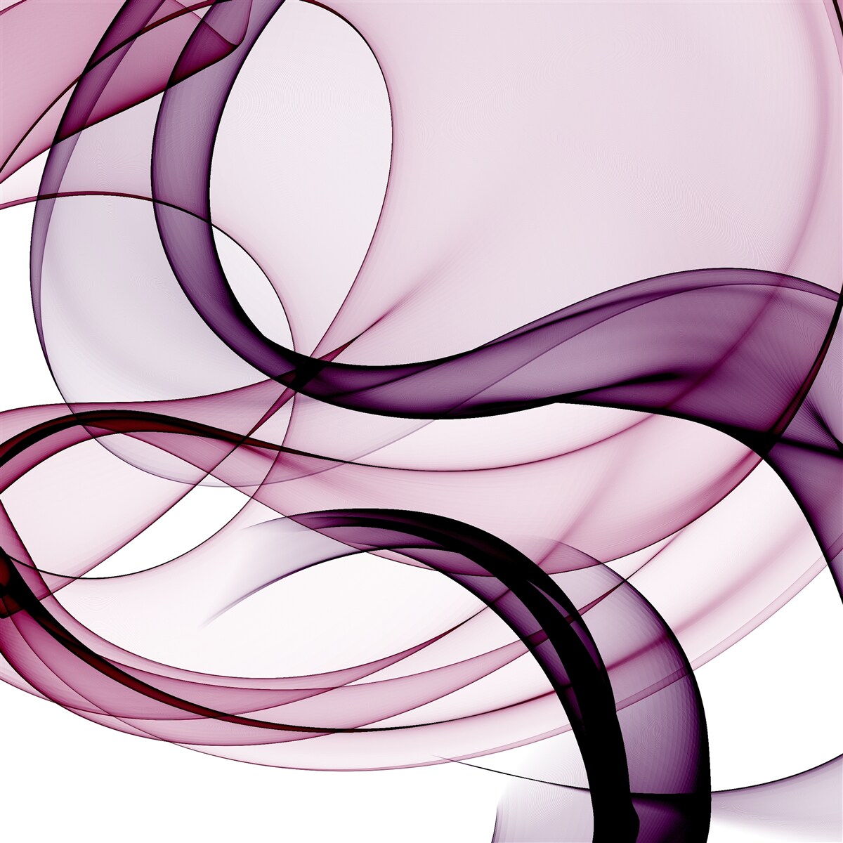 Fotobehang donkere, vage lijnen op zachte, lichte zijde