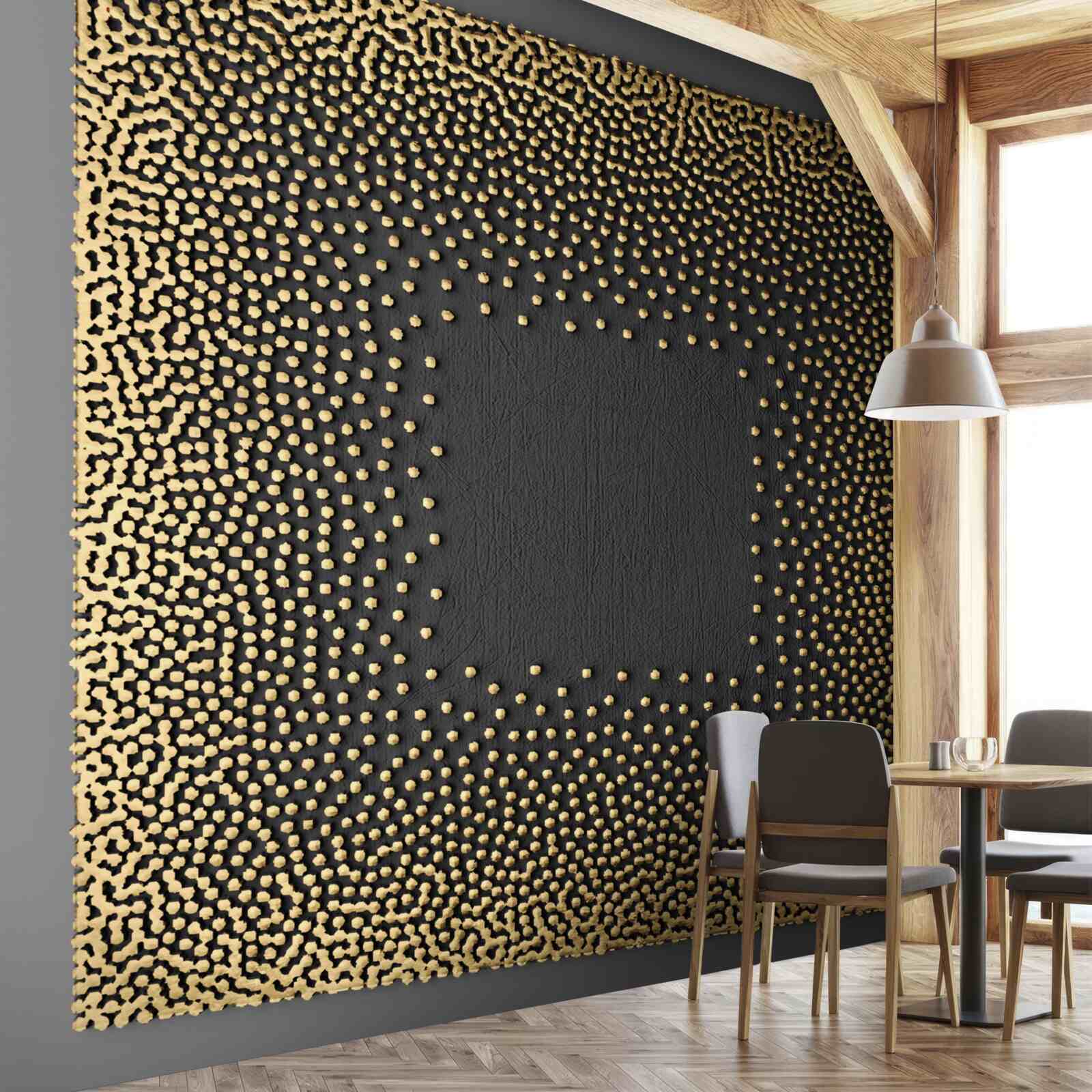 Fotobehang omgekeerde computerchip