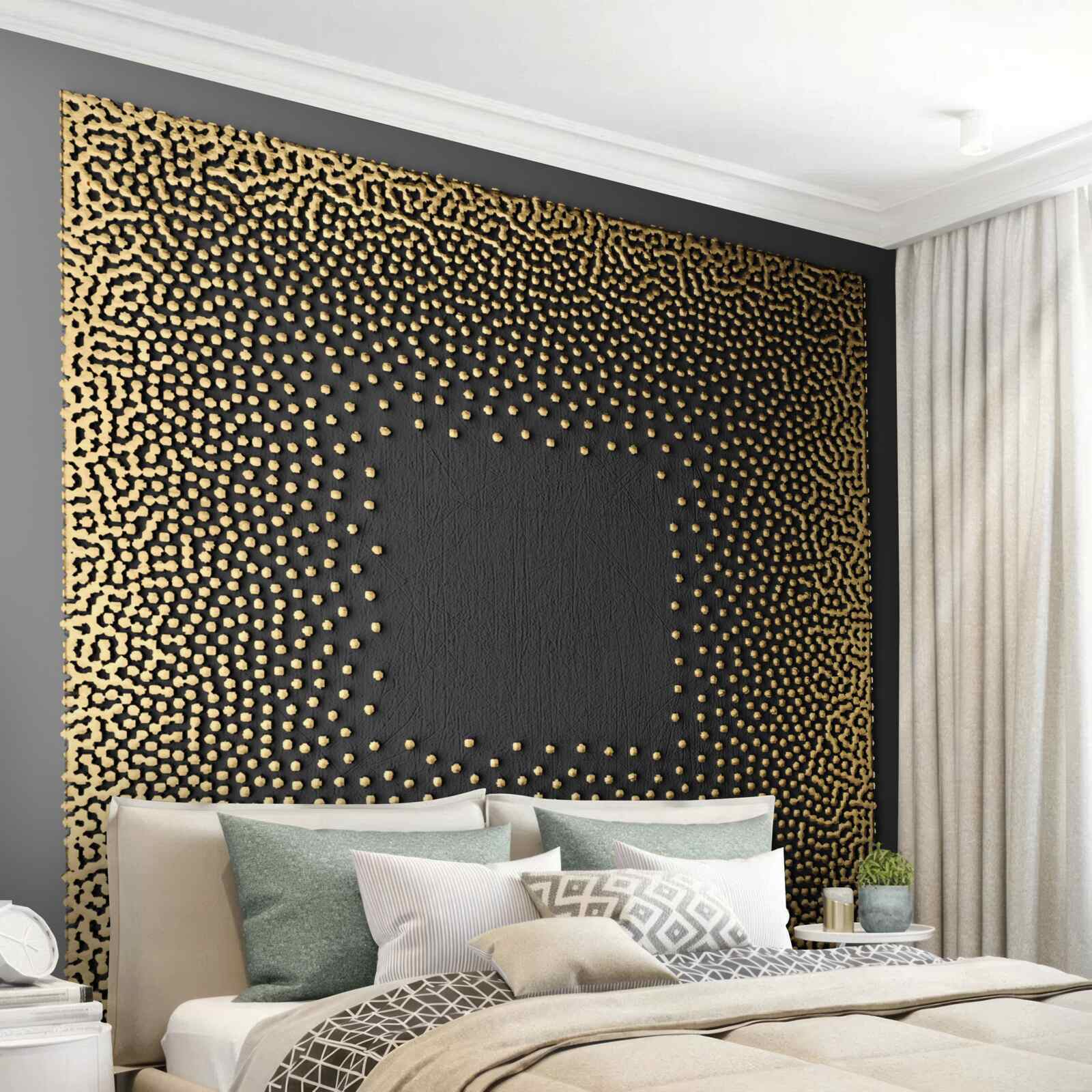 Fotobehang omgekeerde computerchip