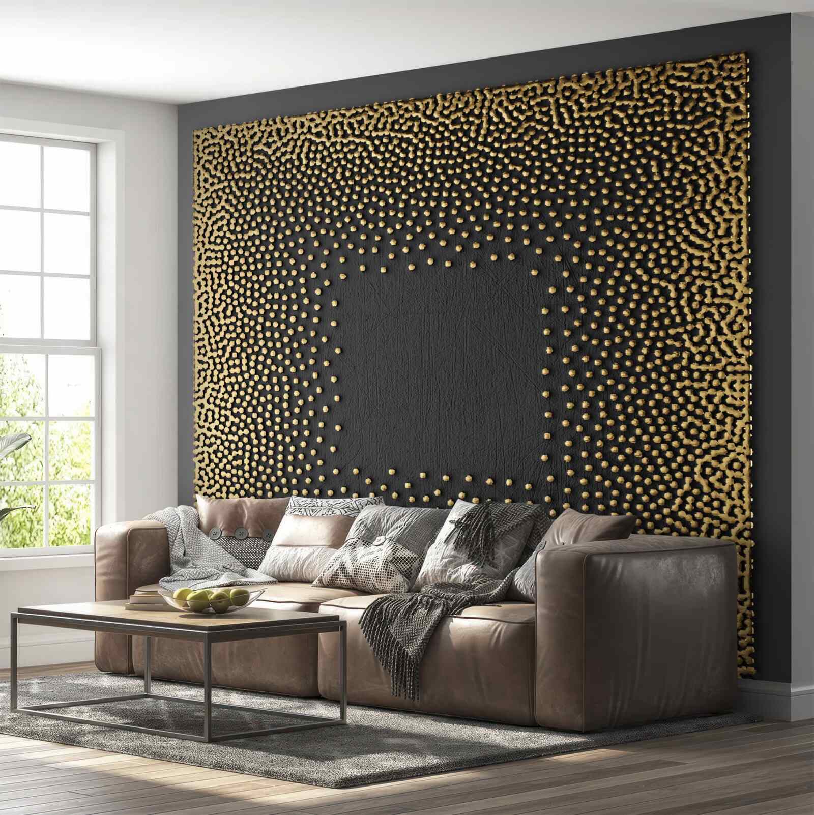 Fotobehang omgekeerde computerchip