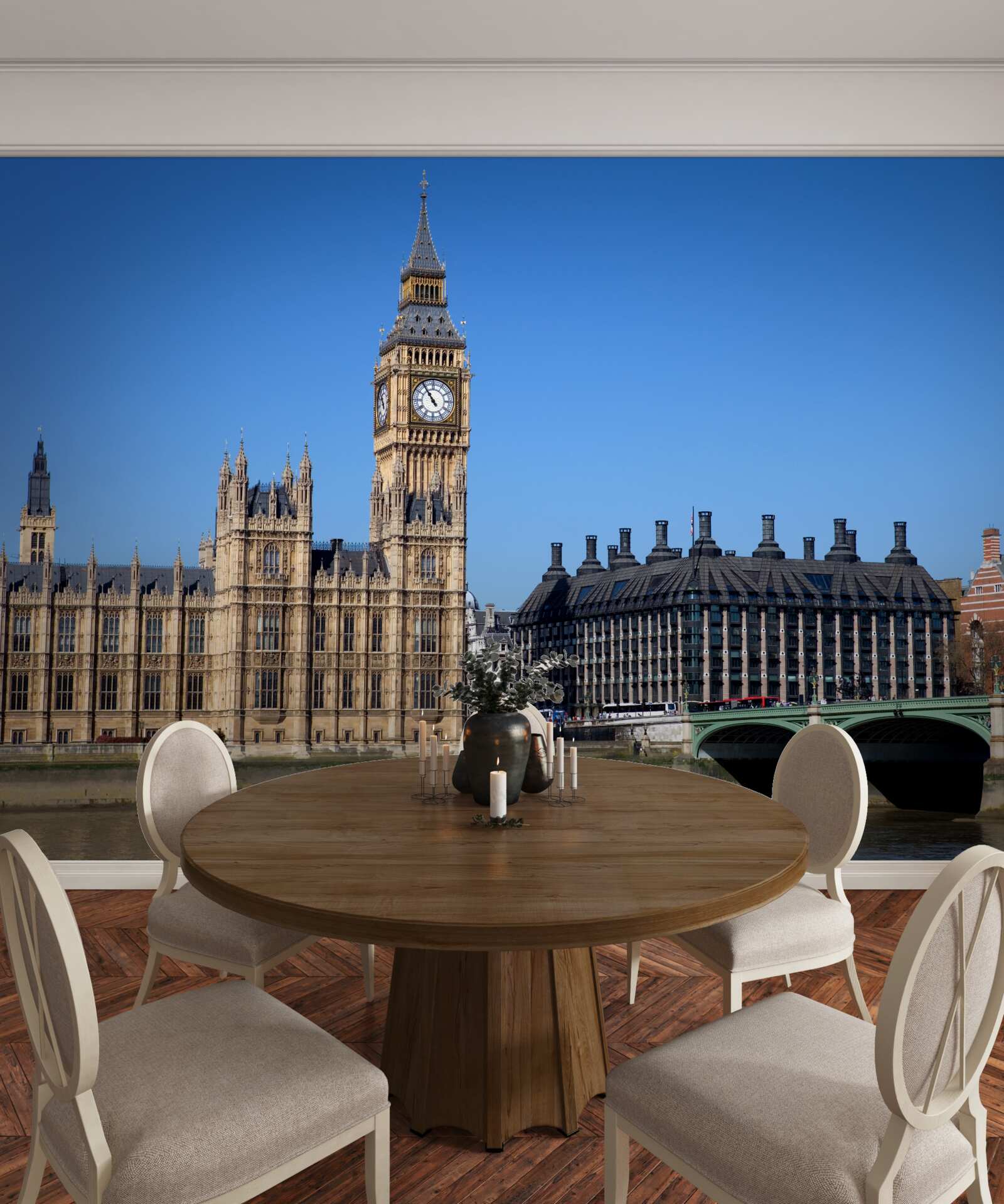 Fotobehang het parlement en big ben zijn in engeland