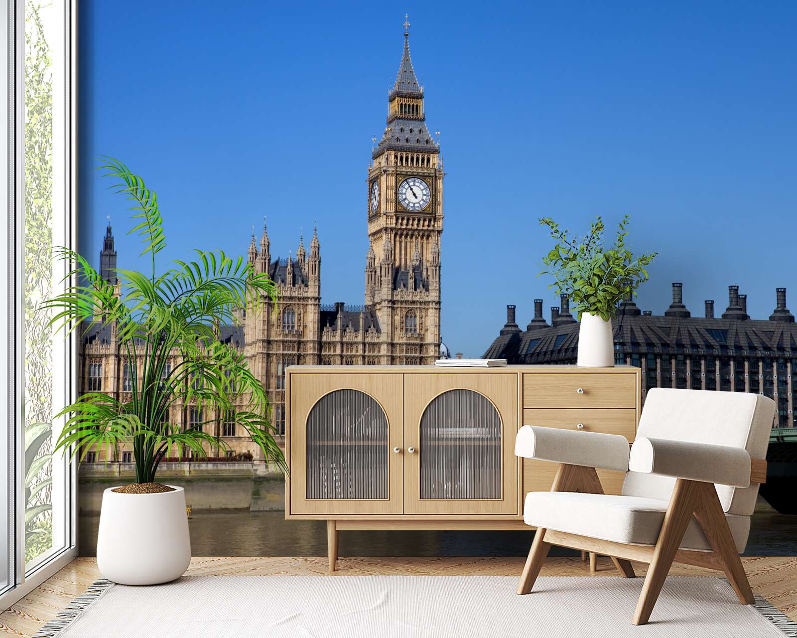 Fotobehang het parlement en big ben zijn in engeland