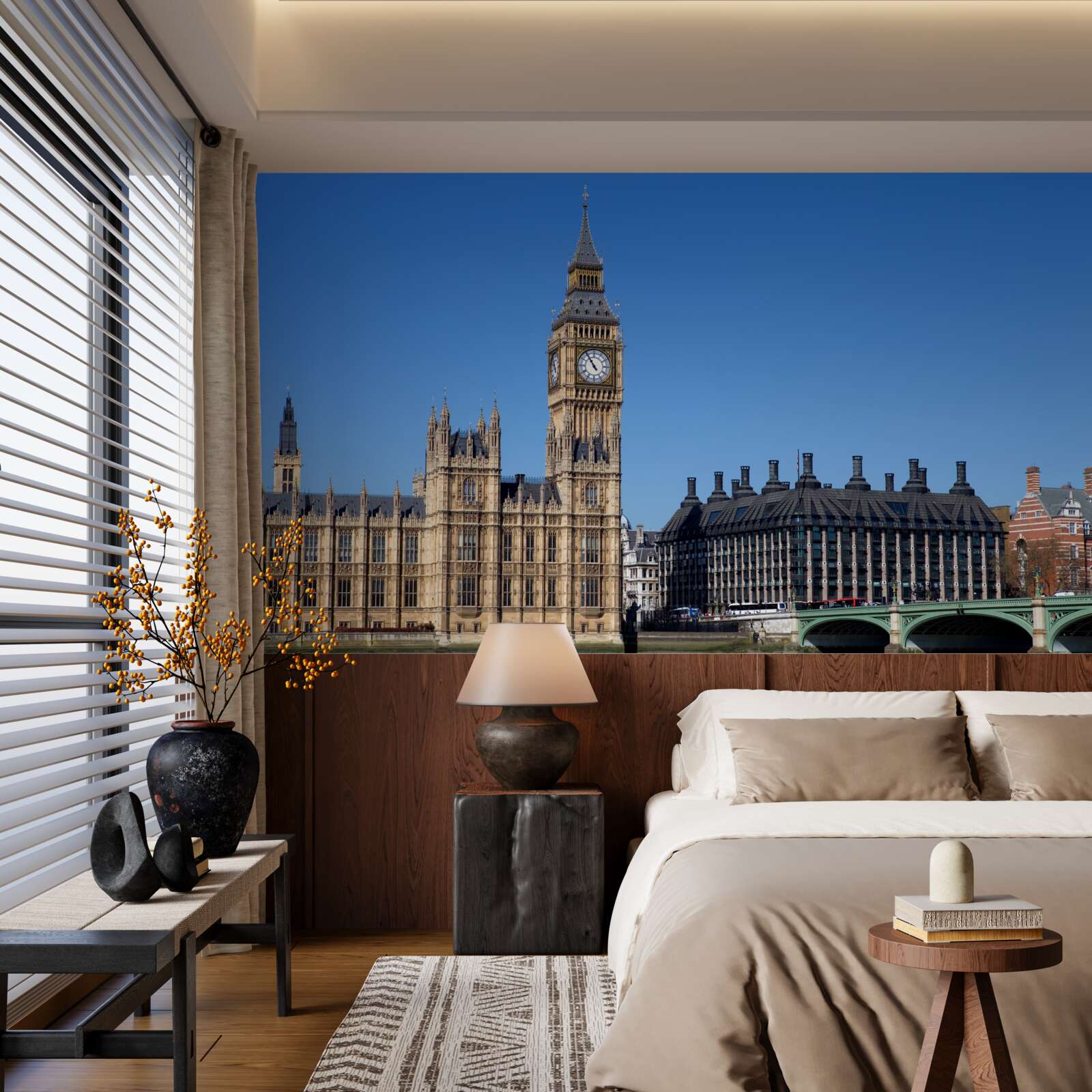 Fotobehang het parlement en big ben zijn in engeland